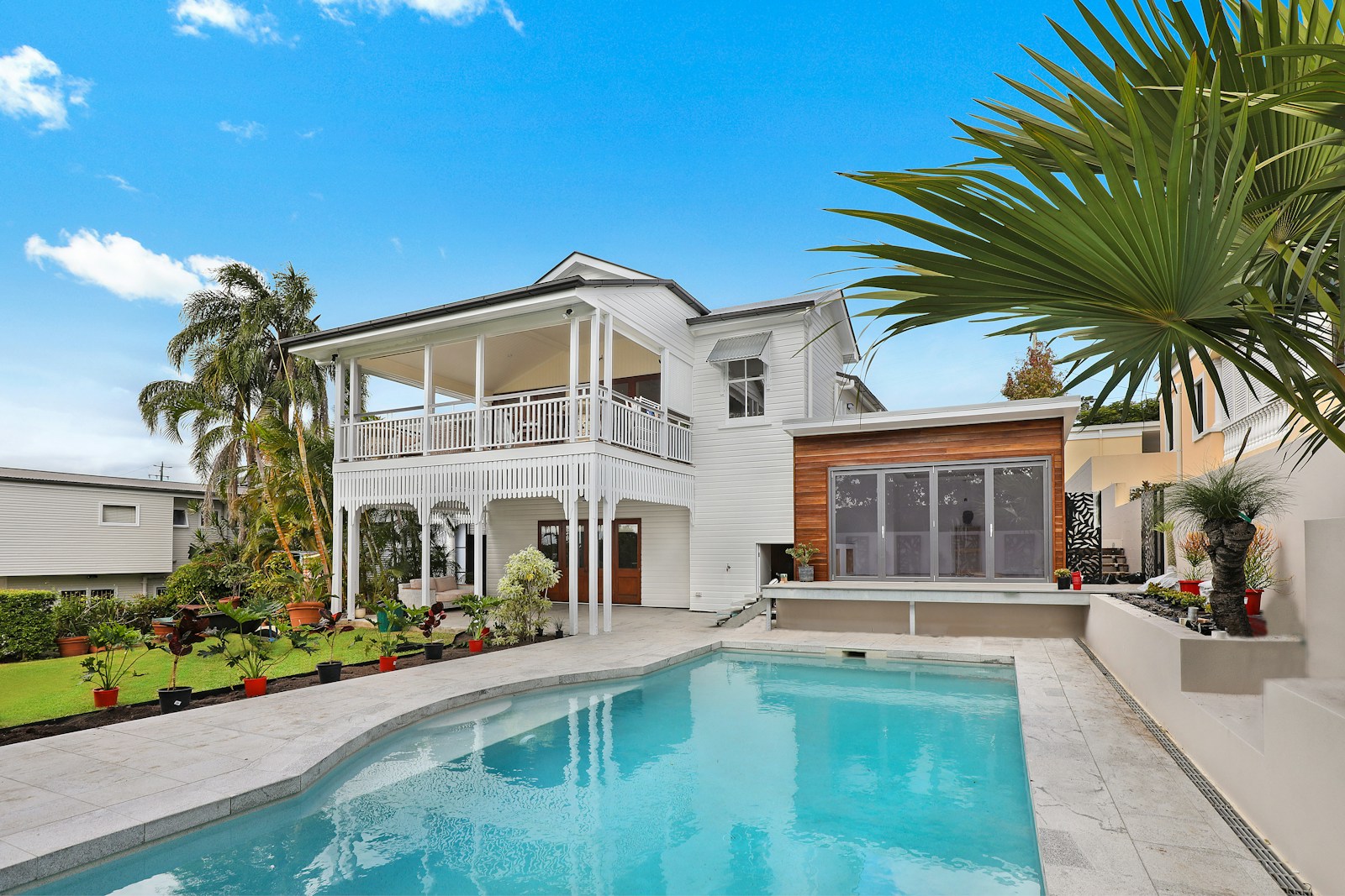 Modern White Villa with Resort Pool Khalifa City Elegant Standalone Villa